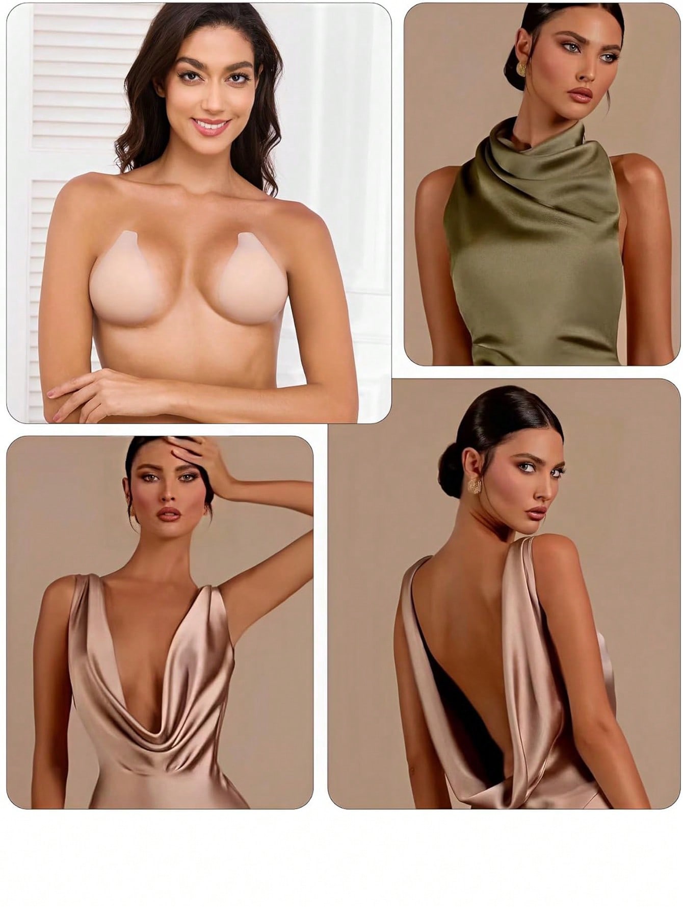 Nipple Cover Pasties - 1 пара ультра-бесшовных самоклеящихся накладок на