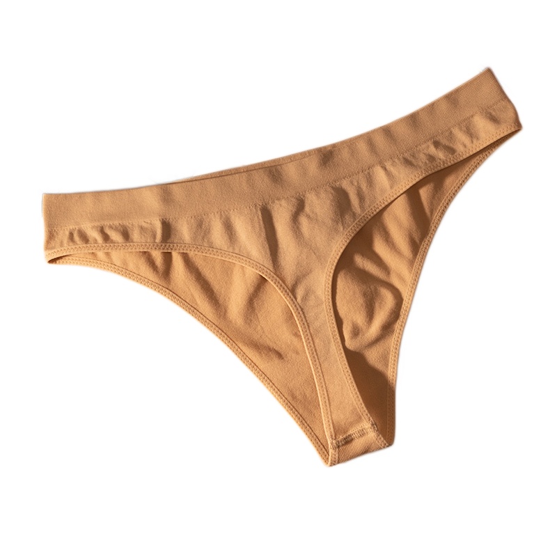 Seamless Underwear Women - Женские трусики-стринги с низкой талией, бесшовное