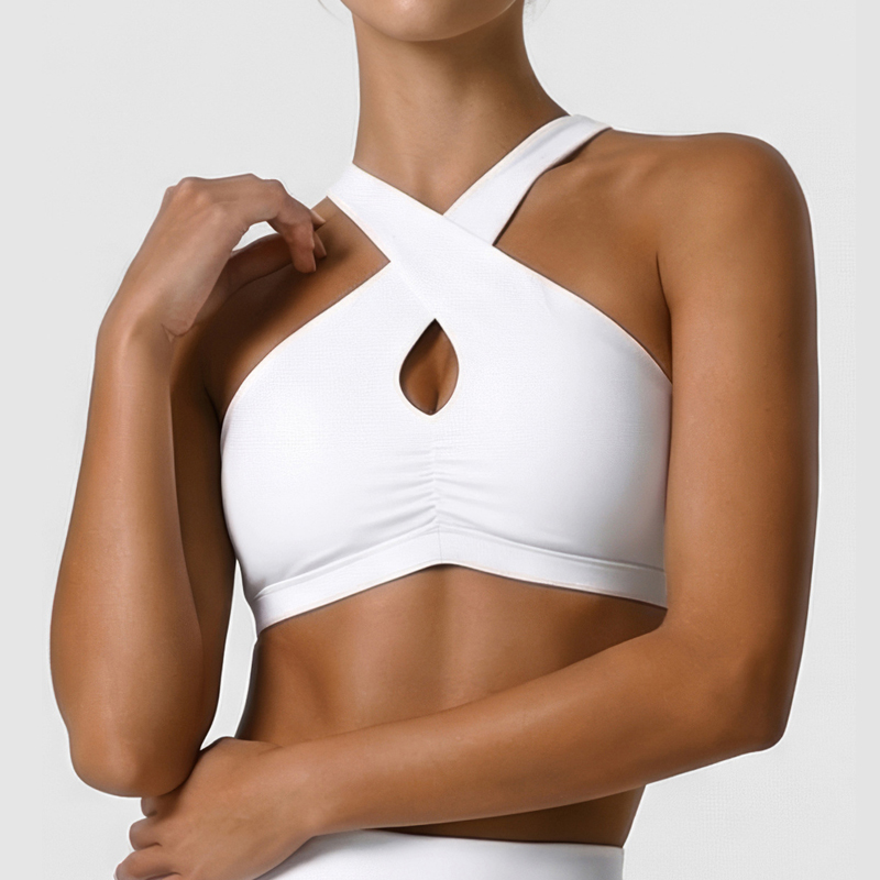 Sports Bra High Impact - Женское мягкое спортивное нижнее белье, однотонный