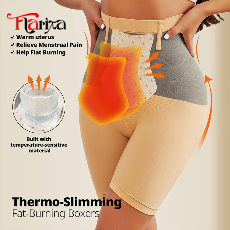Seamless Underwear Women - Flarixa термобелье, трусики с высокой талией,