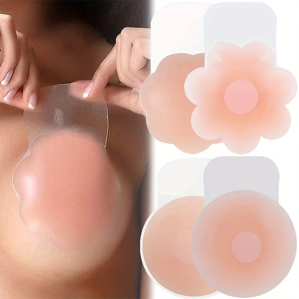 1 пара, силиконовые накладки н – обзор и цена Push Up Bra Padded