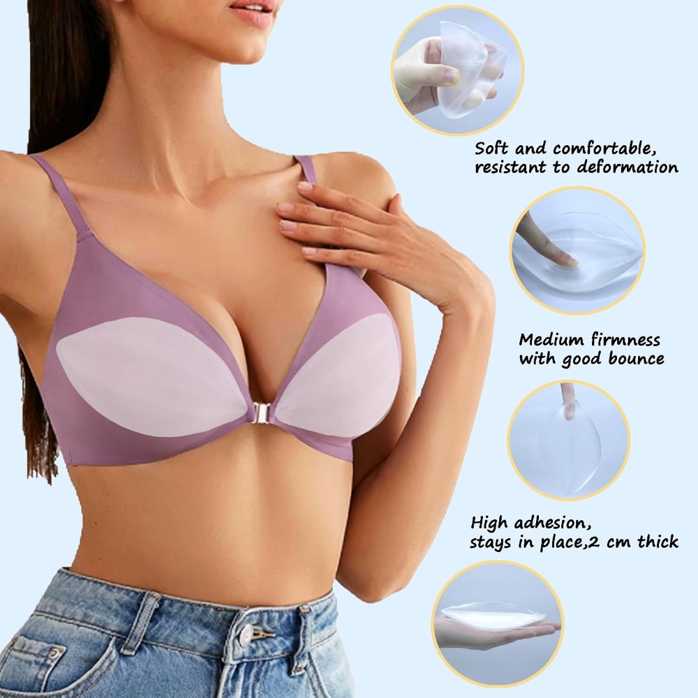Силиконовые накладки для бюстг – обзор и цена Push Up Bra Padded
