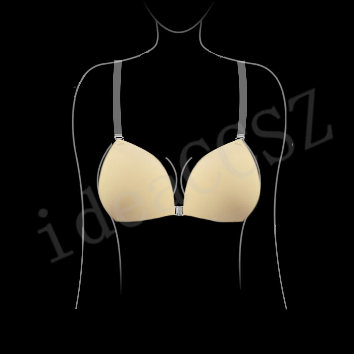 Силиконовый бюстгальтер-невиди – обзор и цена Push Up Bra Padded